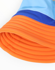 Colour Block Swim Hat Blue