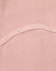 Plush Knit Romper Dusty Pink