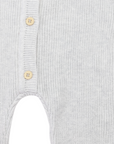 Plush Knit Romper Grey Marle