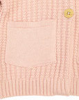 Knit Jacket Pink