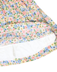 Smocked Floral Dress Yellow Floral