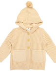 Knit Jacket Beige