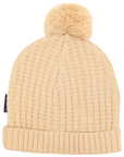 Beige Knit Beanie