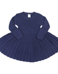 Swing Knit Dress Navy