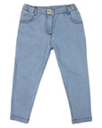Adjustable Waist Stretch Denim Jean Euro Wash