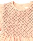 Frill Smocked Dress Lotus