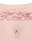 Frill Legging Dusty Pink