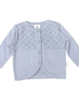 Organic Cardigan Blue
