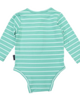 Striped Bodysuit Green