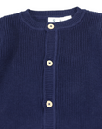 Plush Knit Romper Navy