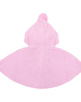 Knitted Poncho Pink