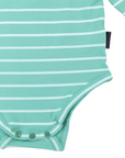 Striped Bodysuit Green