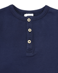 Henley Long Sleeve Tee Navy