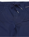 Stretch Twill Pant with Drawstring Navy