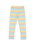 Pastel Rainbow Striped Legging
