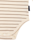 Striped Bodysuit Beige