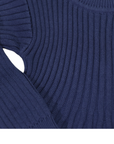 Swing Knit Dress Navy