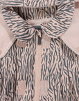 Tiger Stripes Raincoat Dusty Pink