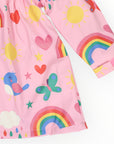 Spring Rainbow Raincoat Pink