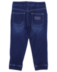 Denim Drawstring Pant Dark