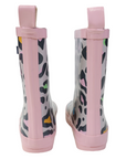 Leopard Print Gumboot Nimbus Cloud