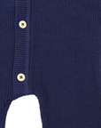 Plush Knit Romper Navy