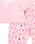 Dancing Unicorn Pyjamas Pink