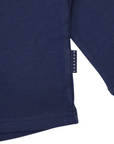 Henley Long Sleeve Tee Navy
