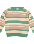 Striped Sweater Green