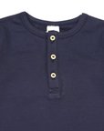 Essential Henley Tee Navy