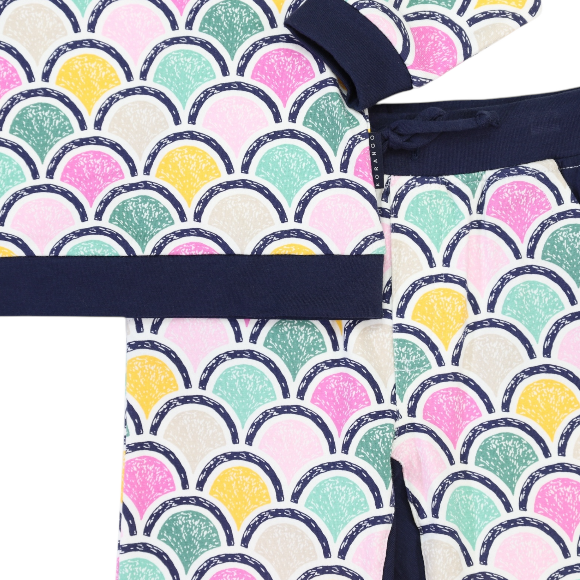 Arch Print Pyjamas  Green