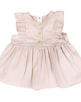 Frill Blouse Dusty Pink