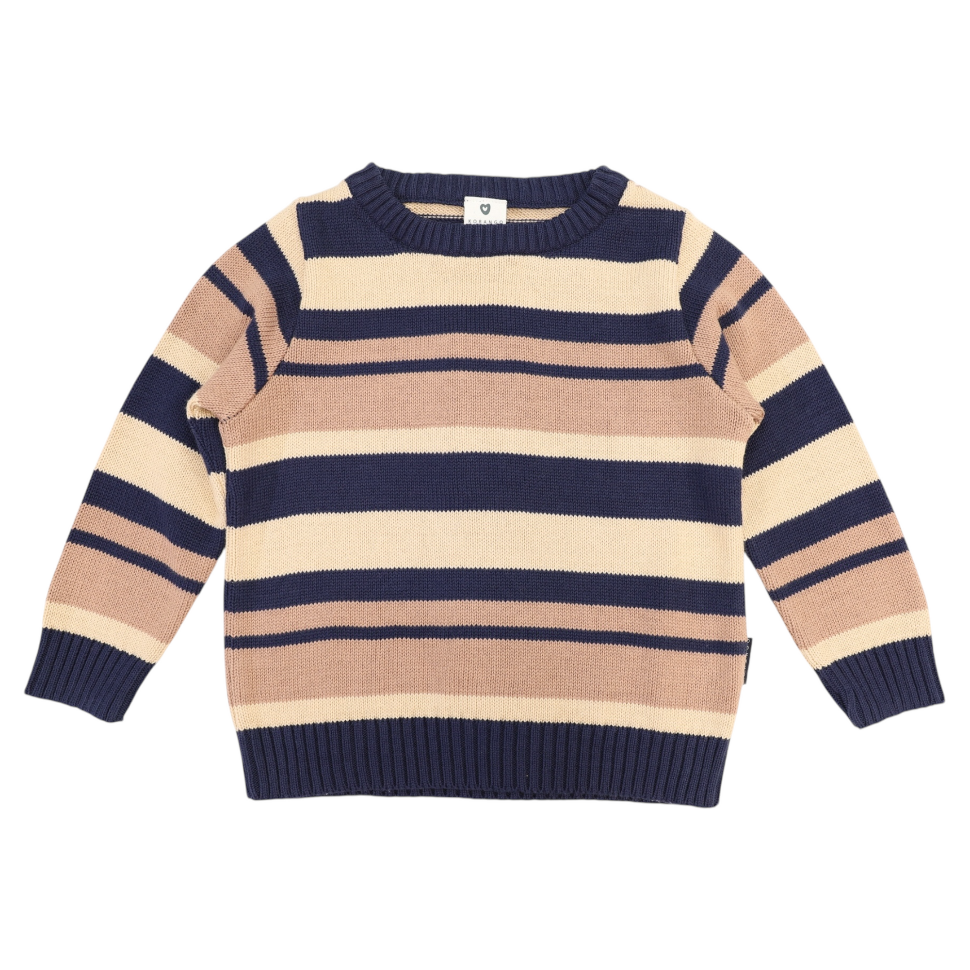 Striped Sweater Navy