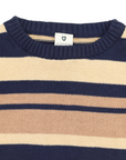 Striped Sweater Navy