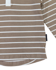 Striped Rugby Top Chestnut