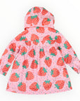 Strawberries & Sprinkles Raincoat Pink