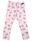 Butterfly Print Legging Fairytale Pink