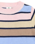 Long Striped Sweater Blue