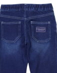 Denim Drawstring Pant Dark