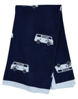 Kombi Van Knit Blanket Navy
