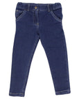 Denim Jean with Adjustable Waist Dark
