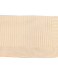 Beige Knit Blanket