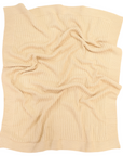 Beige Knit Blanket