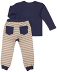 T-Rex Pyjamas Chestnut