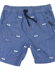 Kombi Van Embroidered Shorts Euro