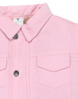 Sherpa Lined Cord Jacket Pink