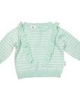 Frill Knit Sweater Mint