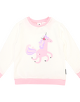 Dancing Unicorn Pyjamas Cream