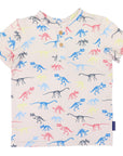 Dinosaur Fossil Henley Tee Tapioca