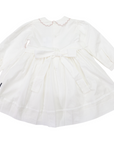 Smocked Dress Ivory